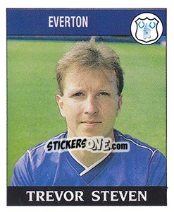 Figurina Trevor Steven - UK Football 1988-1989 - Panini