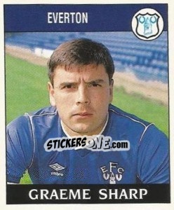 Sticker Graeme Sharp - UK Football 1988-1989 n. 93 - Panini