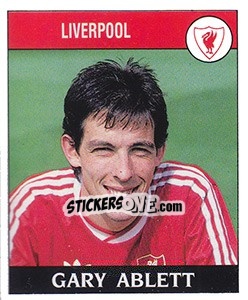 Sticker Gary Ablett - UK Football 1988-1989 n. 97 - Panini