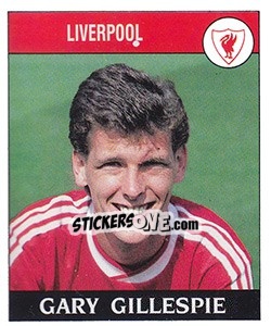 Sticker Gary Gillespie - UK Football 1988-1989 n. 98 - Panini