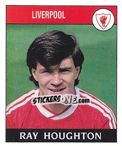 Sticker Ray Houghton - UK Football 1988-1989 n. 100 - Panini