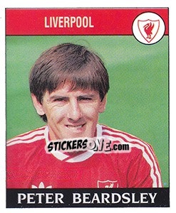Sticker Peter Beardsley - UK Football 1988-1989 n. 107 - Panini