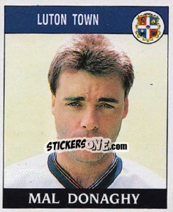 Sticker Mal Donaghy - UK Football 1988-1989 n. 112 - Panini