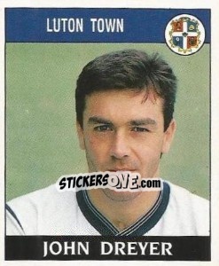 Sticker John Dreyer - UK Football 1988-1989 n. 113 - Panini