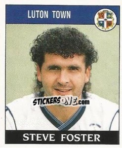 Figurina Steve Foster - UK Football 1988-1989 - Panini