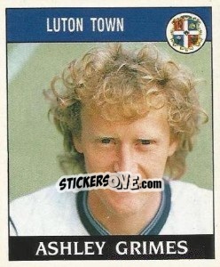 Sticker Ashley Grimes - UK Football 1988-1989 n. 116 - Panini