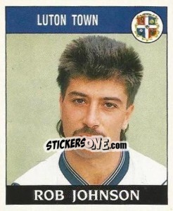 Sticker Rob Johnson - UK Football 1988-1989 - Panini