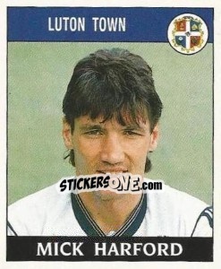 Sticker Mick Harford - UK Football 1988-1989 - Panini