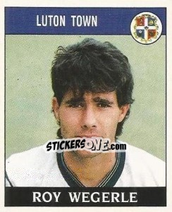 Sticker Roy Wegerle - UK Football 1988-1989 n. 123 - Panini