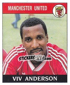 Sticker Viv Anderson - UK Football 1988-1989 - Panini