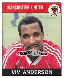 Sticker Viv Anderson - UK Football 1988-1989 n. 127 - Panini