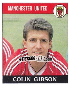 Figurina Colin Gibson - UK Football 1988-1989 - Panini