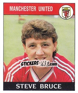 Figurina Steve Bruce - UK Football 1988-1989 - Panini