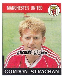 Figurina Gordon Strachan - UK Football 1988-1989 - Panini