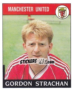 Sticker Gordon Strachan - UK Football 1988-1989 n. 133 - Panini