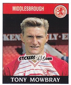Sticker Tony Mowbray - UK Football 1988-1989 n. 142 - Panini