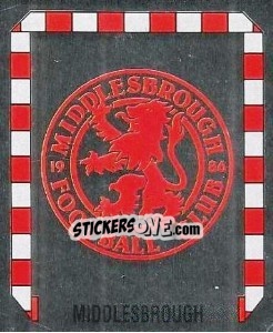 Sticker Badge - UK Football 1988-1989 - Panini