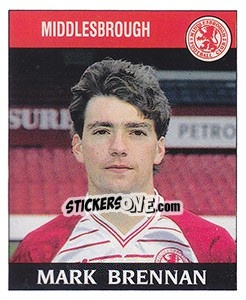 Sticker Mark Brennan - UK Football 1988-1989 n. 146 - Panini