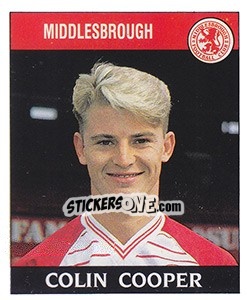Sticker Colin Cooper - UK Football 1988-1989 n. 147 - Panini
