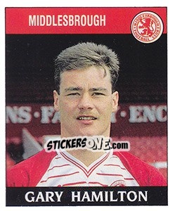Sticker Gary Hamilton - UK Football 1988-1989 n. 148 - Panini
