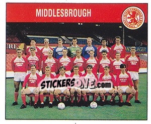 Sticker Team - UK Football 1988-1989 - Panini