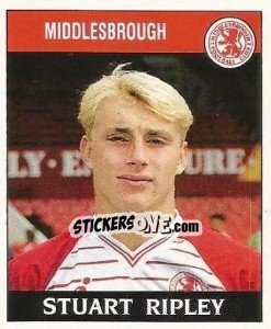 Sticker Stuart Ripley - UK Football 1988-1989 n. 151 - Panini