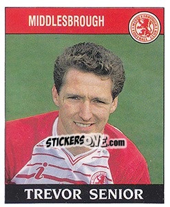 Sticker Trevor Senior - UK Football 1988-1989 - Panini
