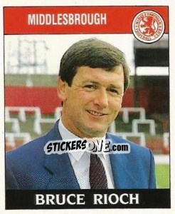 Sticker Bruce Rioch - UK Football 1988-1989 n. 154 - Panini