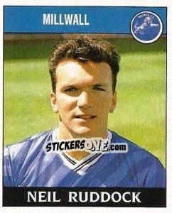 Sticker Neil Ruddock - UK Football 1988-1989 n. 158 - Panini