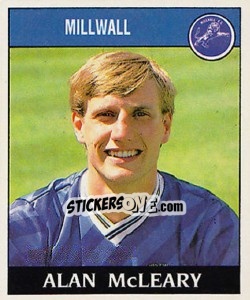 Sticker Alan McLeary - UK Football 1988-1989 n. 165 - Panini
