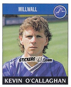 Sticker Kevin O'Callaghan - UK Football 1988-1989 - Panini