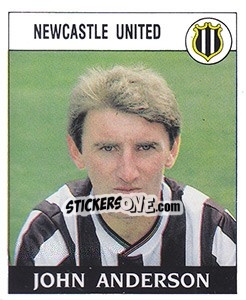 Sticker John Anderson - UK Football 1988-1989 n. 171 - Panini