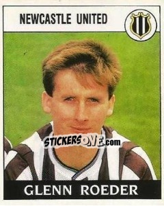 Sticker Glenn Roeder - UK Football 1988-1989 - Panini