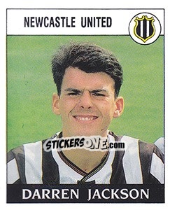 Sticker Darren Jackson - UK Football 1988-1989 - Panini