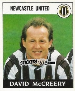 Figurina David McCreery - UK Football 1988-1989 - Panini