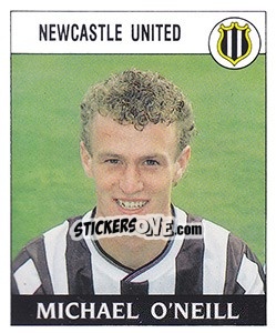 Sticker Michael O'Neill - UK Football 1988-1989 - Panini