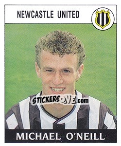 Sticker Michael O'Neill - UK Football 1988-1989 n. 182 - Panini