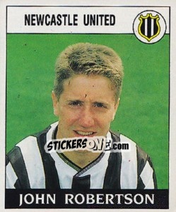 Sticker John Robertson - UK Football 1988-1989 - Panini