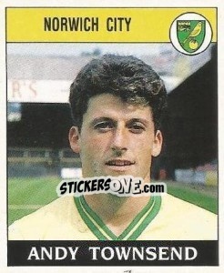 Cromo Andy Townsend - UK Football 1988-1989 - Panini