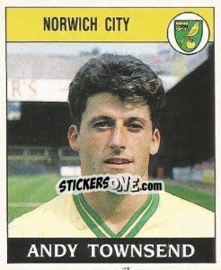 Figurina Andy Townsend - UK Football 1988-1989 - Panini