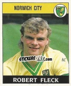 Sticker Robert Fleck - UK Football 1988-1989 - Panini