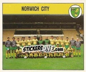 Sticker Team - UK Football 1988-1989 - Panini