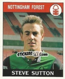 Figurina Steve Sutton - UK Football 1988-1989 - Panini