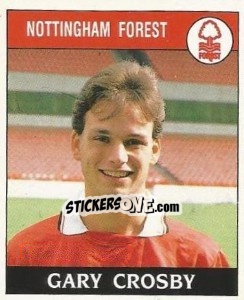 Sticker Gary Crosby - UK Football 1988-1989 n. 207 - Panini