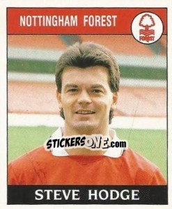 Sticker Steve Hodge - UK Football 1988-1989 - Panini