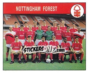 Sticker Team - UK Football 1988-1989 - Panini