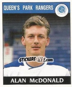 Sticker Alan McDonald - UK Football 1988-1989 - Panini