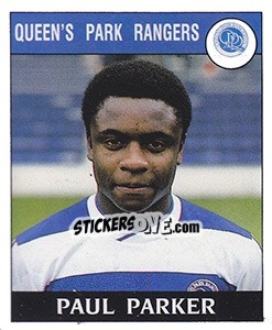 Sticker Paul Parker - UK Football 1988-1989 - Panini