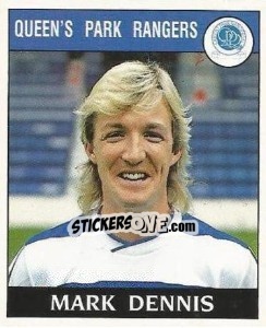 Sticker Mark Dennis - UK Football 1988-1989 - Panini