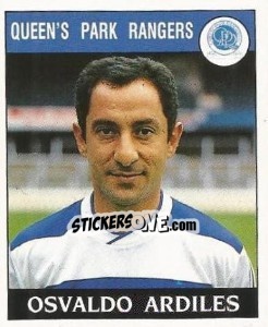 Figurina Ossie Ardiles - UK Football 1988-1989 - Panini